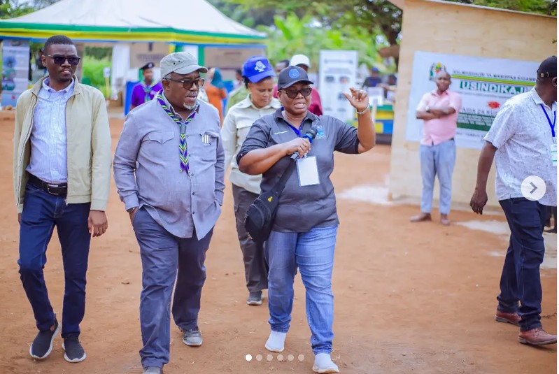 MGENI RASMI NANE NANE ATEMBELEA BANDA LA KIGAMBONI